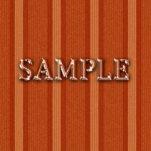 Zoy Texture [ Strypy Knitted 01 ] Seamless - Orange