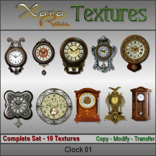XR Textures - Clock 01