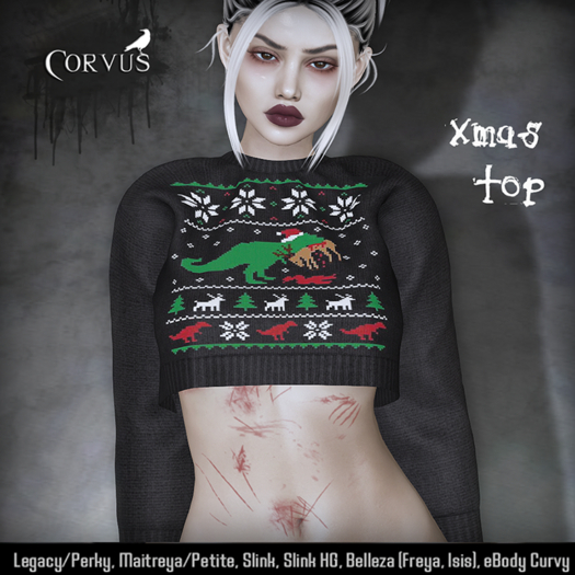 Corvus : Xmas Top