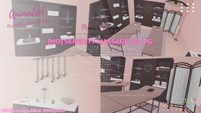 [MD] Serenity Massage Set PG - Boxed