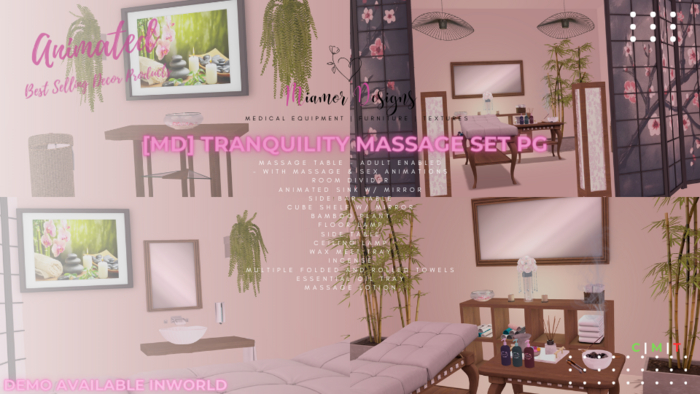 [MD] Tranquility Massage Set PG - Boxed