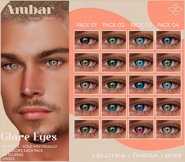 AMBAR BEAUTY - GLARE EYES (FATPACK) - ADD ME