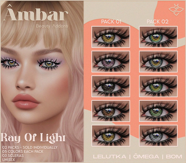 AMBAR BEAUTY - RAY OF LIGHT EYES (FATPACK) ADD ME