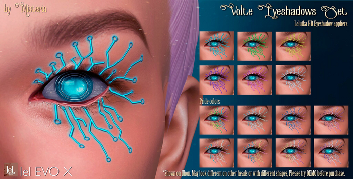 Misteria - Volte Eyeshadows