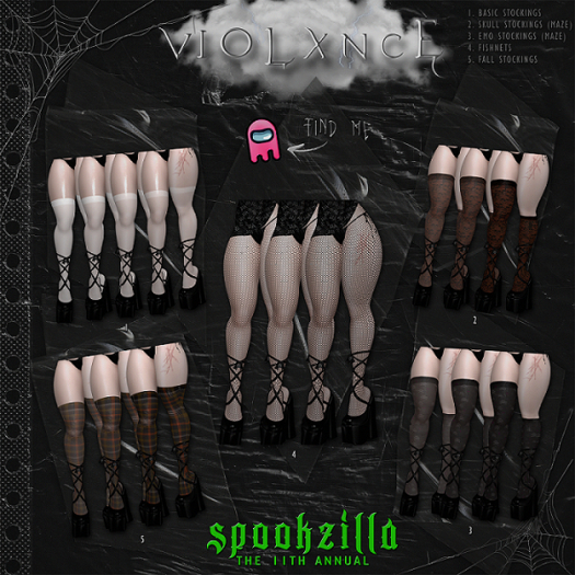 {violxnce} Eloween . FATPACK