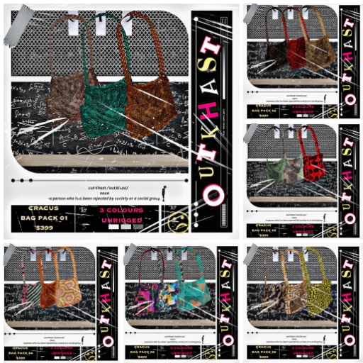 [OUTKHAST] - CRACUS BAG FATPACK 