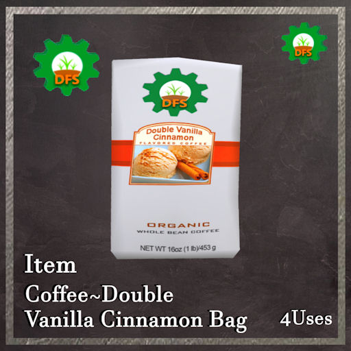 DFS Coffee - Double Vanilla Cinnamon Bag Textur