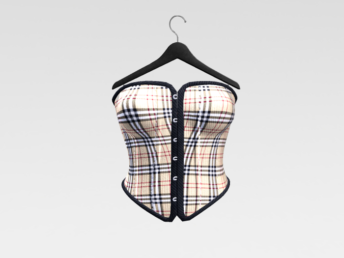 YVS ARI CORSET SOLID BURB