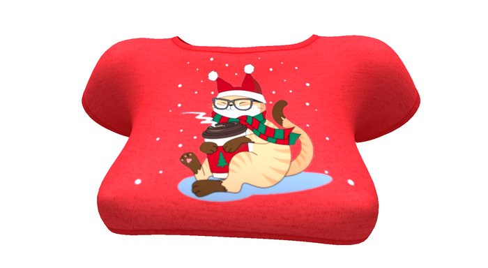 ! ! NB - Xmas Kitty Koffee Tee