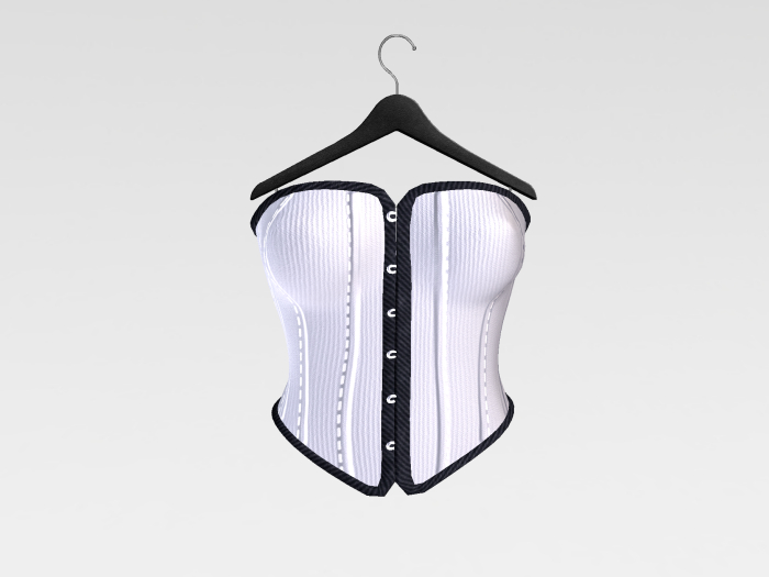 YVS ARI CORSET SOLID GRAY