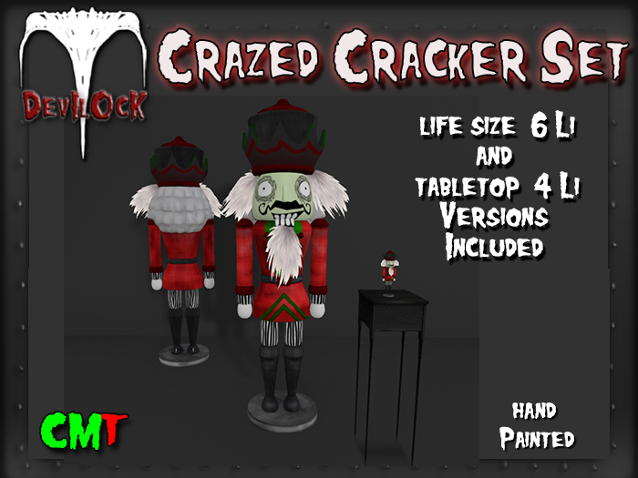DEVILOCK - Crazed Cracker Set (ADD TO UNPACK)