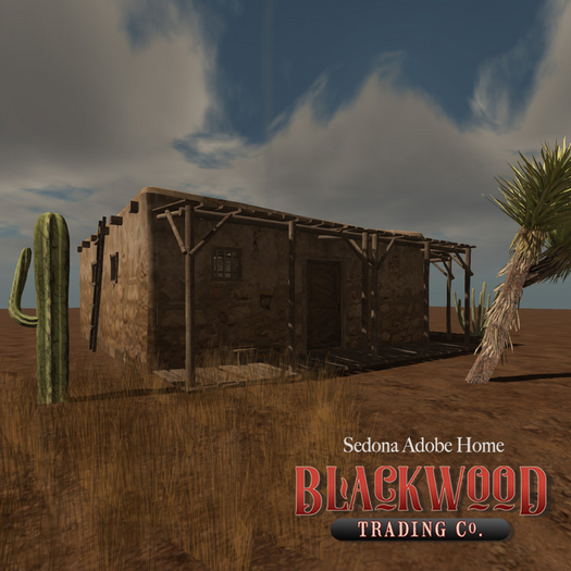 [Blackwood Traders] Sedona Adobe Home-Boxed