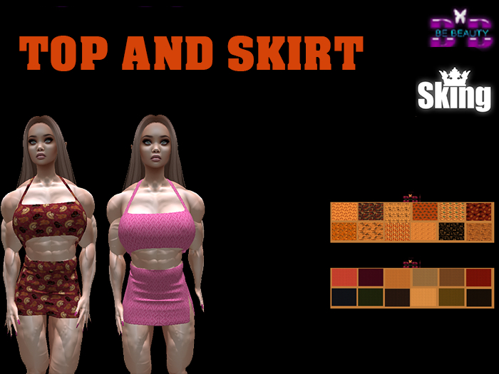 Be Beauty-TOP AND SKIRT ZUNDU -SKING HULIXA