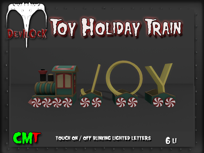 DEVILOCK - Toy Holiday Train (ADD TO UNPACK)