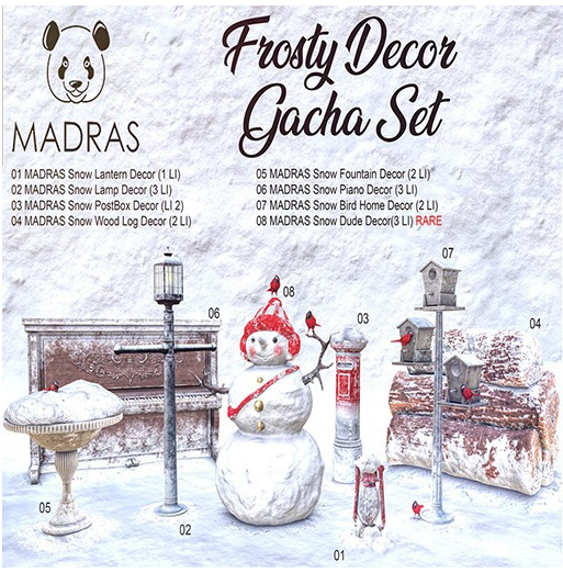 01 MADRAS Snow Lantern