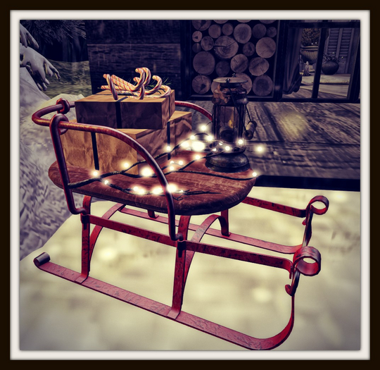 RHC Sleigh w/ Christmas Packages