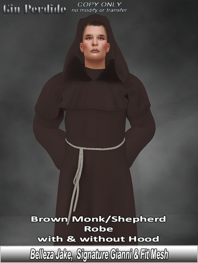 GP Brown Monk/Shepherd Robes 