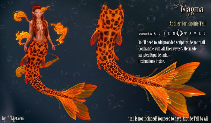 Misteria - Magma applier for Riptide tail