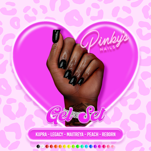 !! Pinky's Nails !! Gel Set ' Shorties [PINKY PACK]