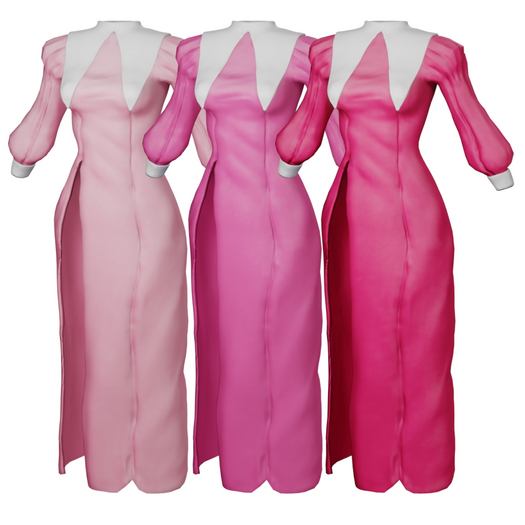 : mercurial : adherent dress : pink