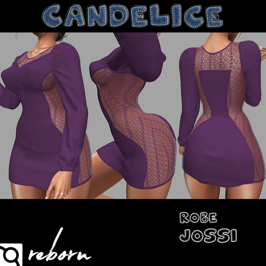 Add me - Reborn - Robe Jossi Violet