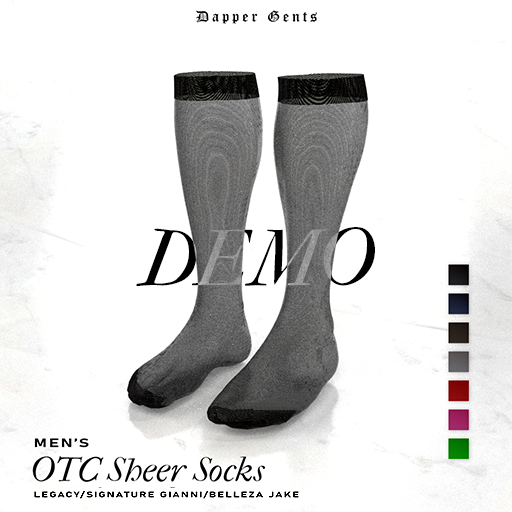 DG - Men's OTC Sheer Socks DEMO