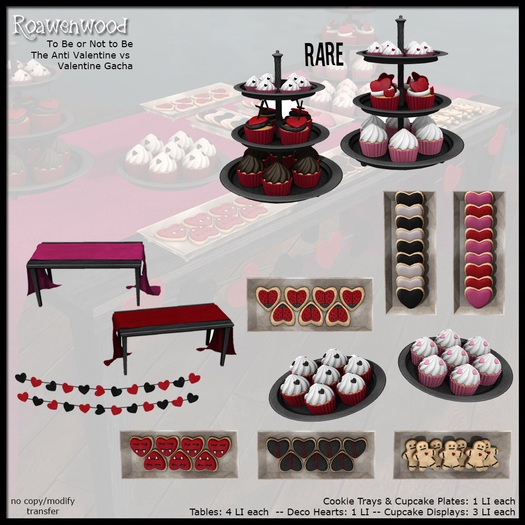 {RW} Anti-Valentines Valentine Gacha - Love Bites Cookies