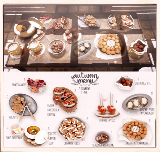 5. GA UNI - Autumn Menu - Roasted Garlic Pumpking Soup