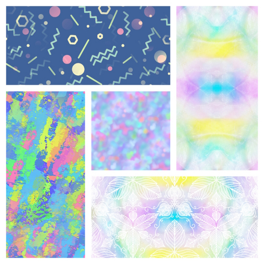 **O.D ** 80s Pattern  - Full Perm - Seamless
