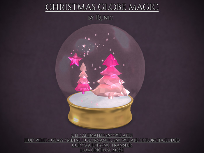 .: Runic :. Christmas Globe Magic