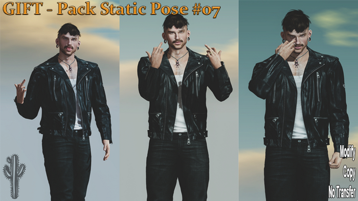 [OP] - GIFT - Pack Static Pose #07