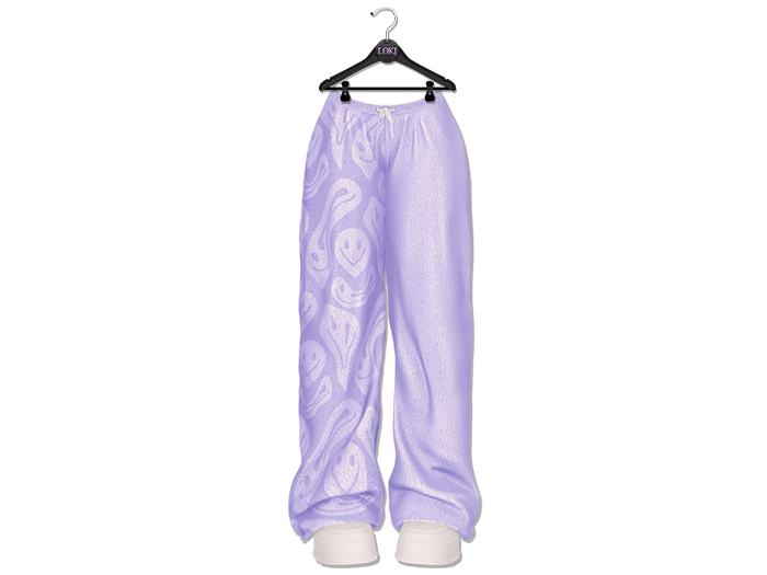 Loki - Riley Fluffy Sweatpants - Lavender