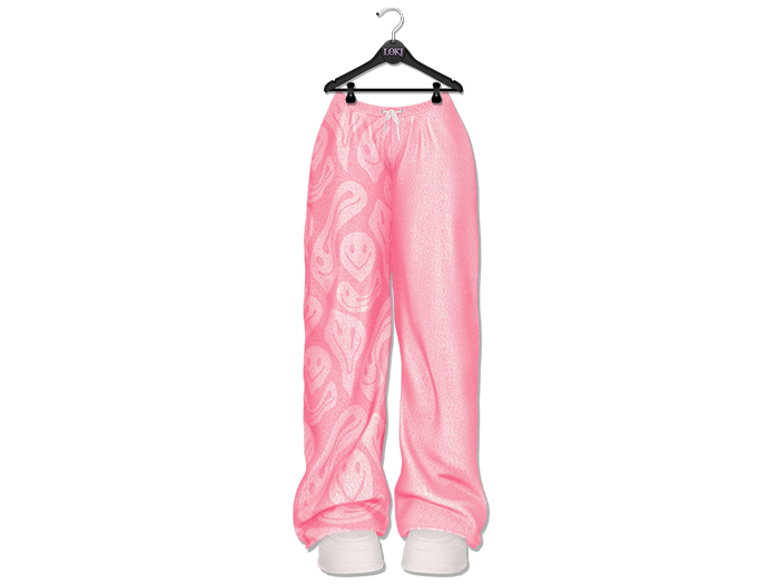 Loki - Riley Fluffy Sweatpants - Pink