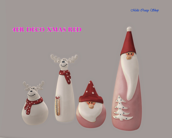 4er Deco Red