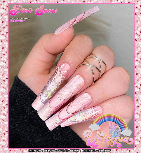 #UNIVERSA - Pink Snow Bento Set