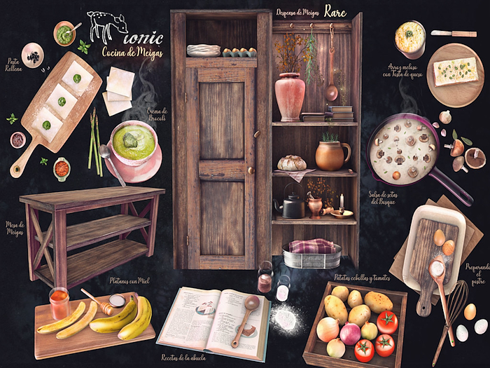 ionic :  Cocina de Meigas (FULL SET)