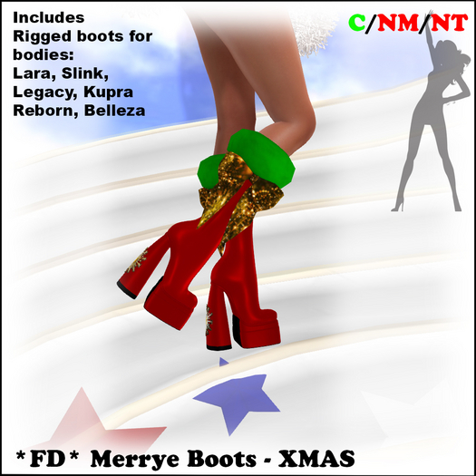 *FD* Merrye Boots [Boxed] XMAS