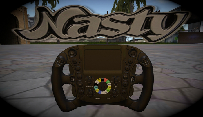[NaSTy] F1 steering wheel