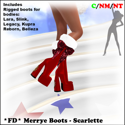 *FD* Merrye Boots [Boxed] Scarlette