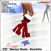 *FD* Merrye Boots [Boxed] Scarlette