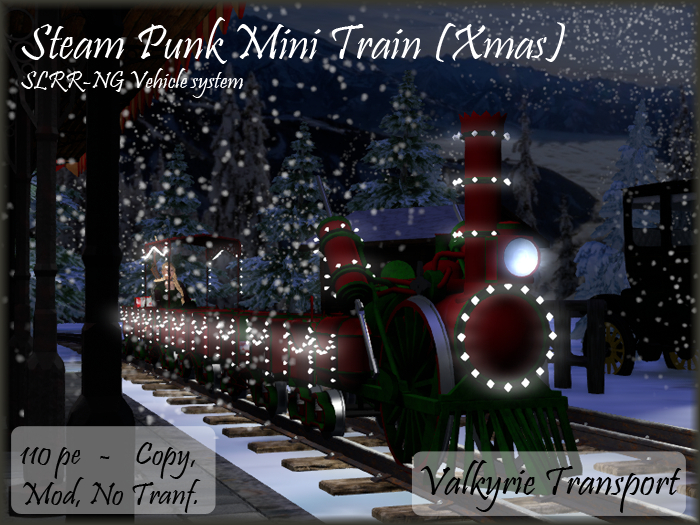 Steampunk Xmas Train