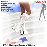*FD* Merrye Boots [Boxed] White