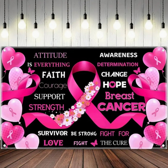 Second Life Marketplace - Pink Breast Cancer Hope Faith fancy Backdrop