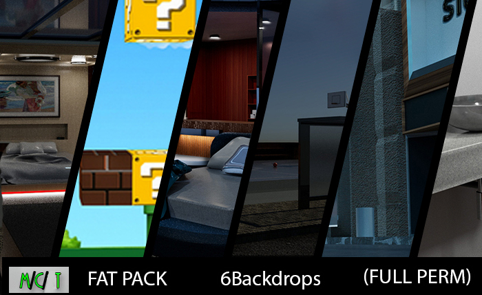 FAT PACK FULL PERM   6 BACKDROPS