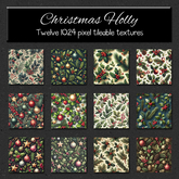 *Wallflowers* Christmas Holly