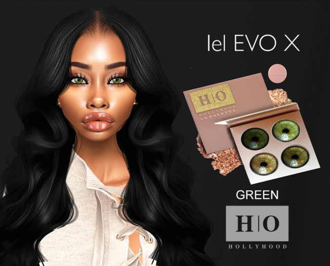 Hollyhood Lel Evo X Eye Applier - Green