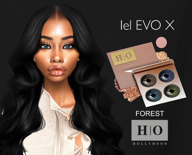 Hollyhood Lel Evo X Eye Applier - Forest