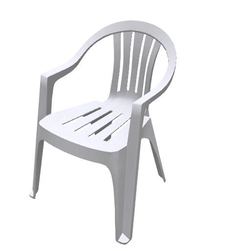 Plastic Outdoor Chair **Full Perm**