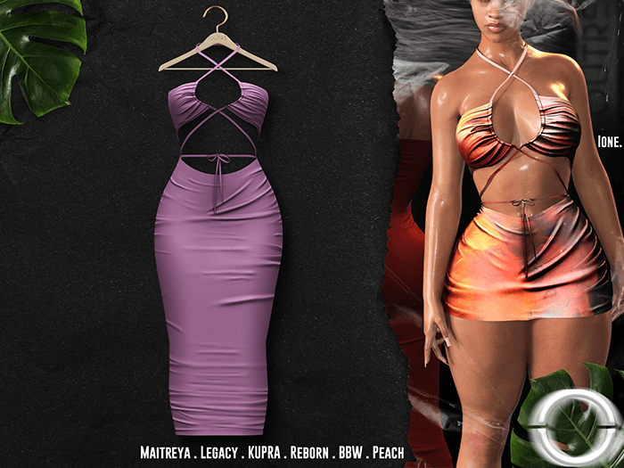 O U T R É  //  Ione Dress : Purple