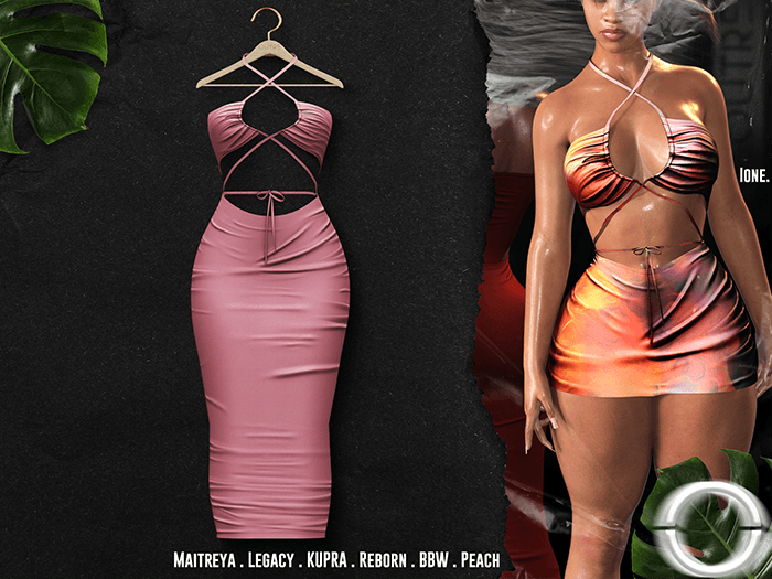 O U T R É  //  Ione Dress : Pink